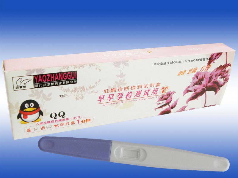 點(diǎn)擊放大 早早孕檢測(cè)試紙 早早孕檢測(cè)試紙