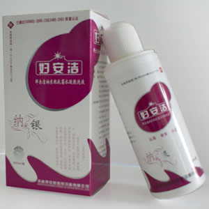 點(diǎn)擊放大 婦安潔邦爾潔納米銀抗菌水凝膠洗液 婦安潔邦爾潔納米銀抗菌水凝膠洗液