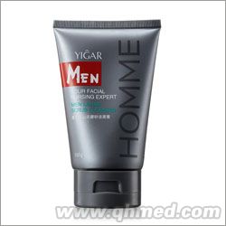 點擊放大 男士火山泥磨砂潔面膏