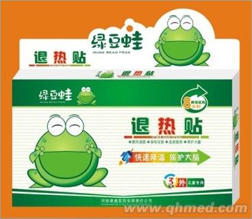 點(diǎn)擊放大 綠豆蛙退熱貼