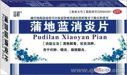 點擊放大 蒲地藍(lán)消炎片