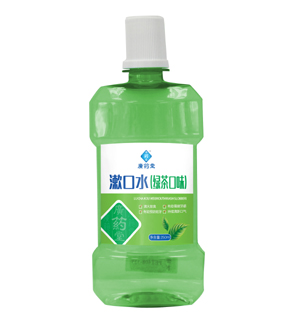 點擊放大 綠茶漱口水