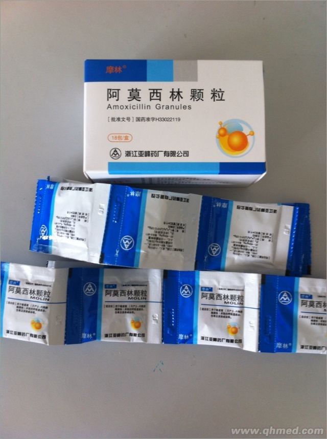 點擊放大 摩林 阿莫西林顆粒