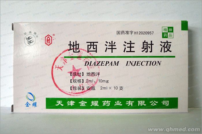 點擊放大 地西泮注射液