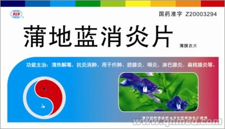 點(diǎn)擊放大 蒲地藍(lán)消炎片