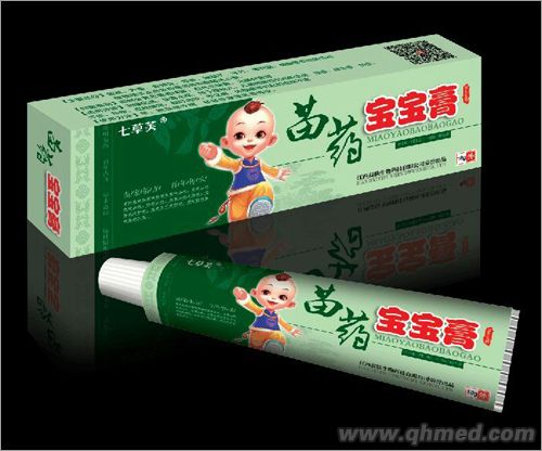 點(diǎn)擊放大 苗藥寶寶膏(七草芙)