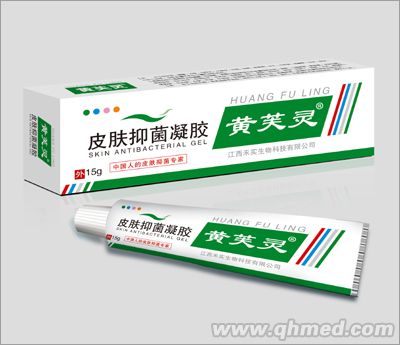 點(diǎn)擊放大 皮膚抑菌凝膠黃芙靈