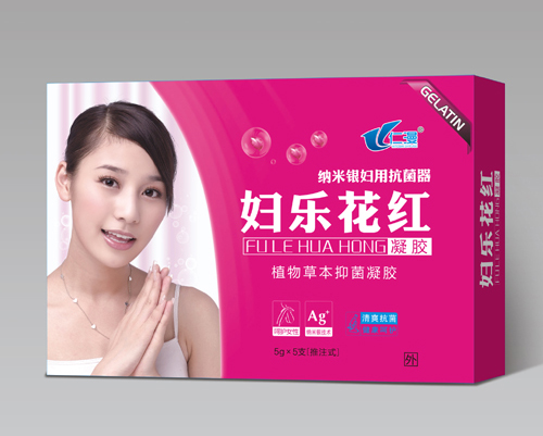 點(diǎn)擊放大 婦樂花紅凝膠