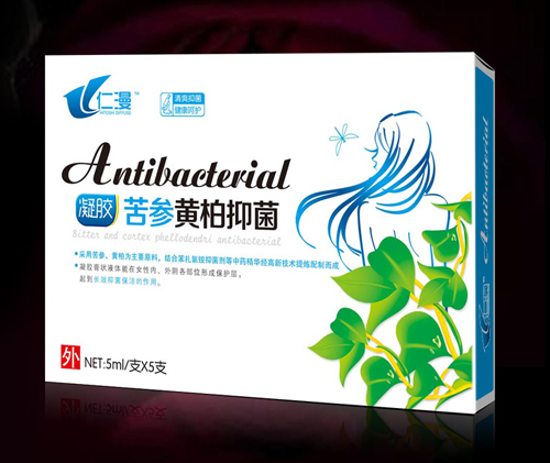 點擊放大 苦參黃柏凝膠