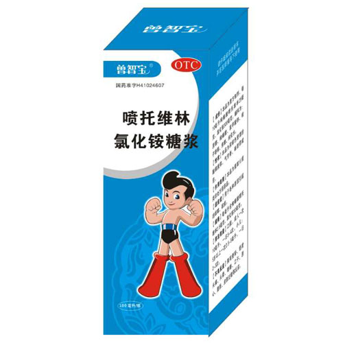 點擊放大 噴托維林氯化銨糖漿