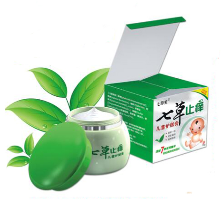 點擊放大 七草止癢兒童護膚膏