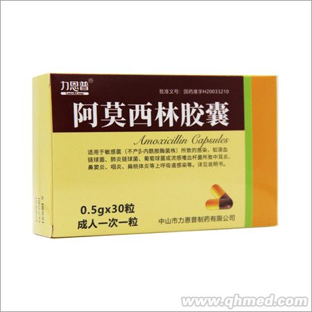 點(diǎn)擊放大 阿莫西林膠囊