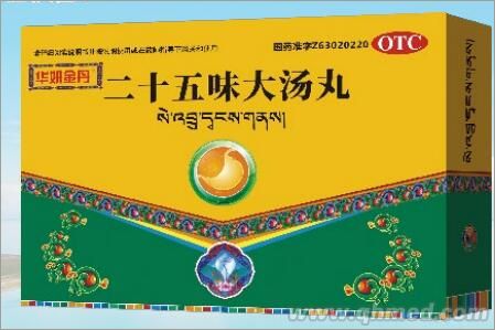 點擊放大 二十五味大湯丸