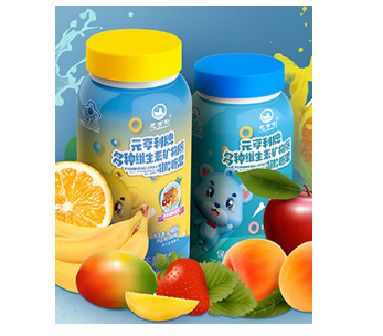 點(diǎn)擊放大 元亨利牌多種維生素礦物質(zhì)凝膠糖果