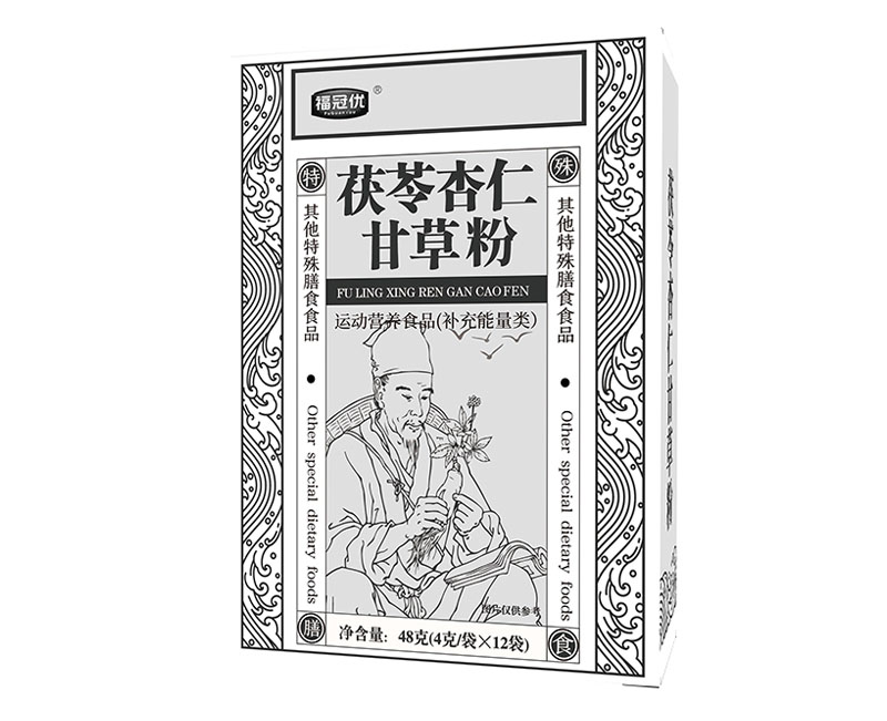 點擊放大 茯苓杏仁甘草粉 茯苓杏仁甘草粉