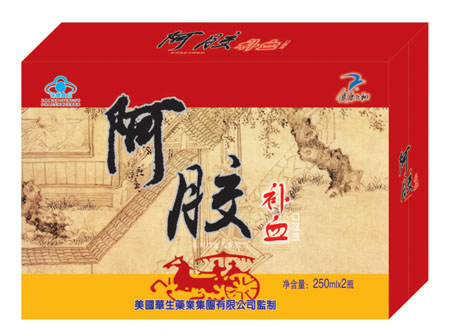 點(diǎn)擊放大 阿膠補(bǔ)血口服液250ml×2瓶