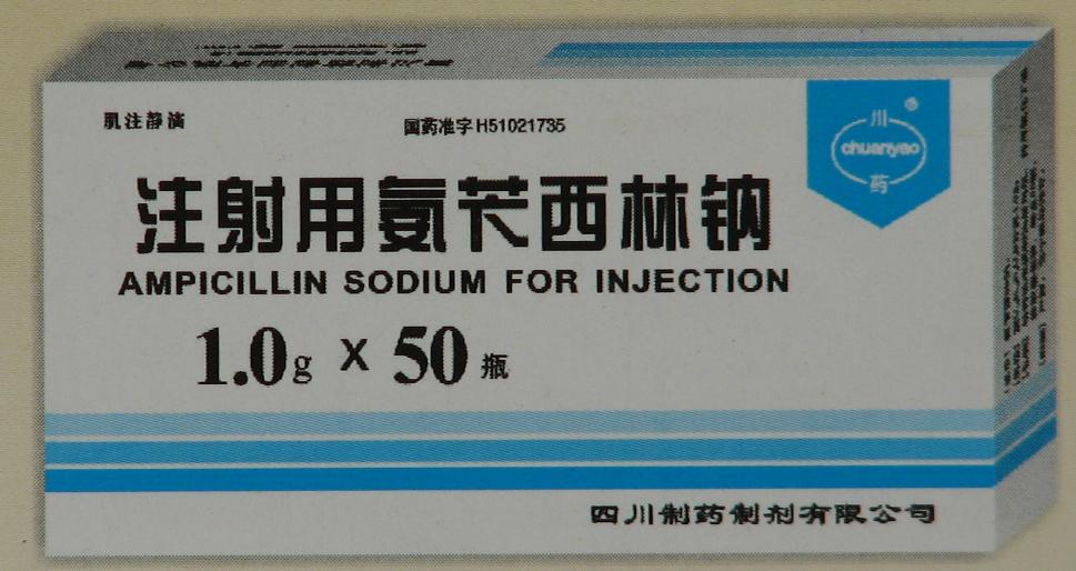 點擊放大 注射用氨芐西林鈉