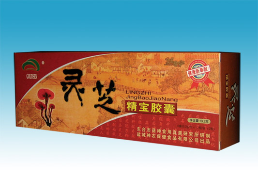 點(diǎn)擊放大 菇神牌靈芝精寶膠囊