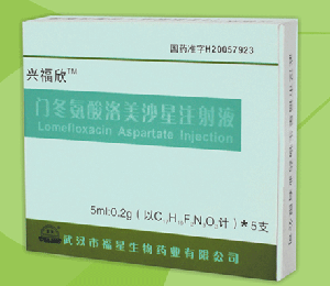 門冬氨酸洛美沙星注射液 